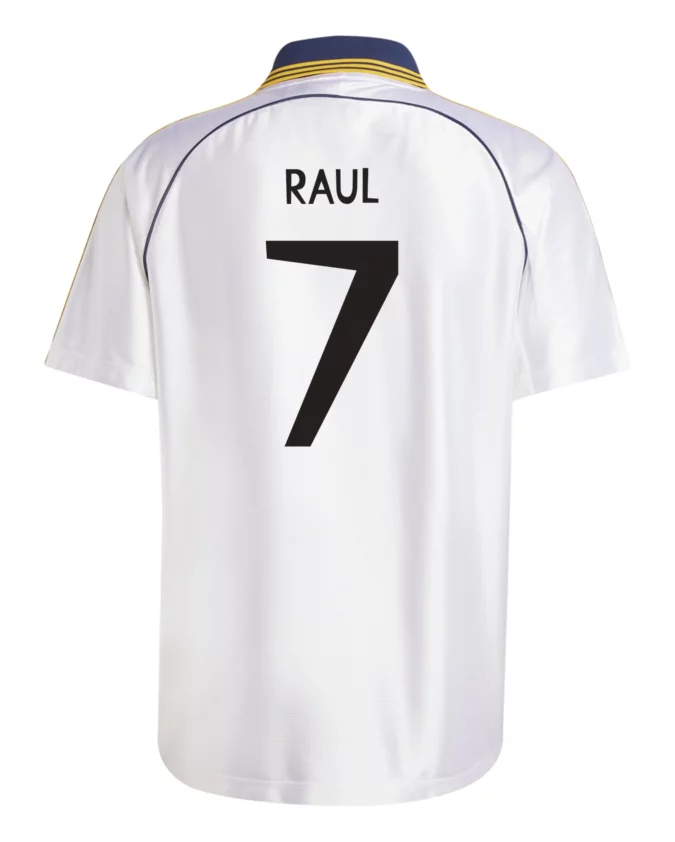 Raúl Real Madrid 1999 Home Jersey by adidas (2025 Reissue)