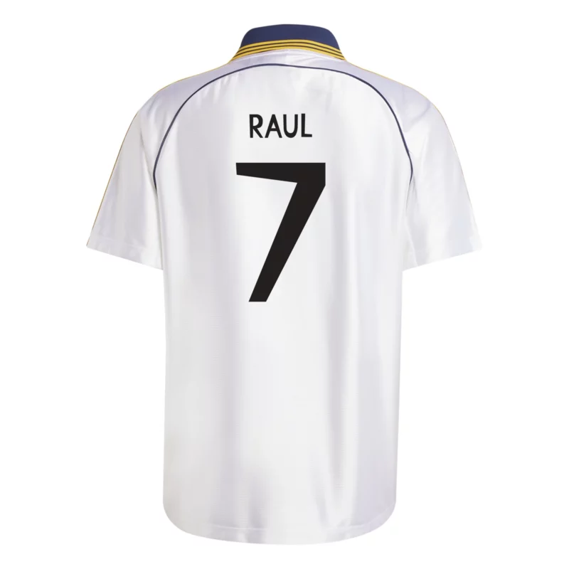Raúl Real Madrid 1999 Home Jersey by adidas (2025 Reissue)
