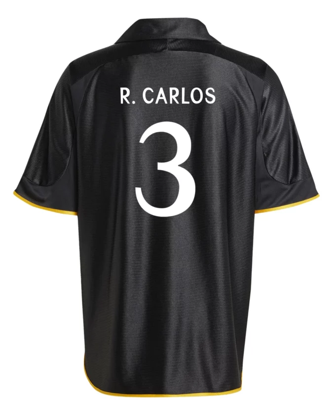 Roberto Carlos Real Madrid 1999 Away Jersey by adidas (2025 Reissue)