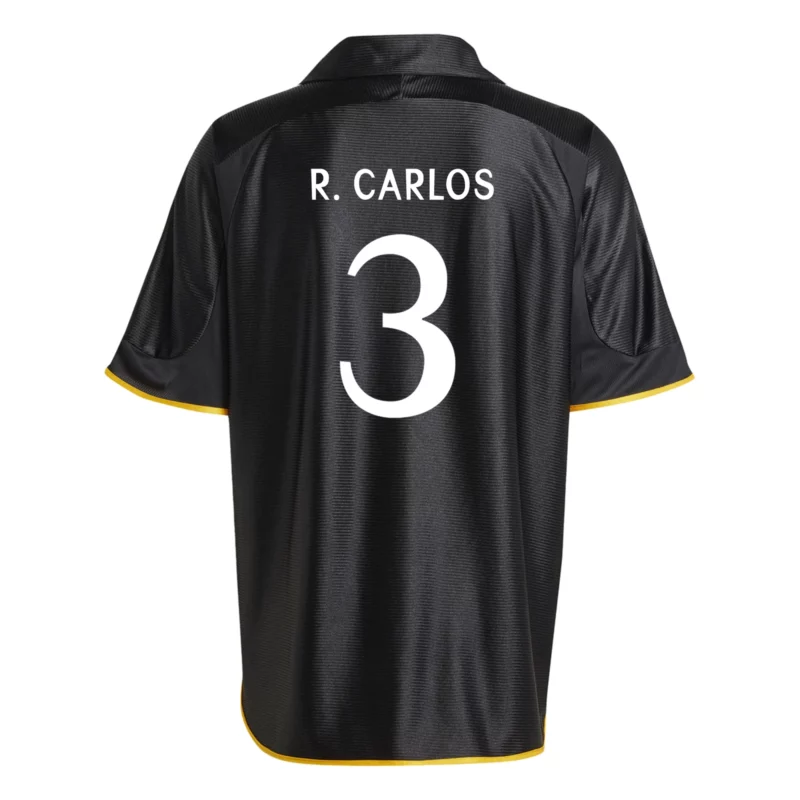 Roberto Carlos Real Madrid 1999 Away Jersey by adidas (2025 Reissue)