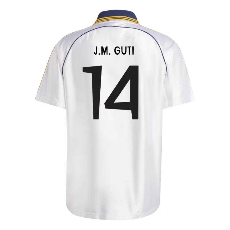 Guti Real Madrid 1999 Home Jersey by adidas (2025 Reissue)