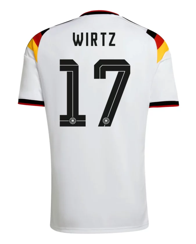 Florian Wirtz Germany 26/27 Home Jersey by adidas