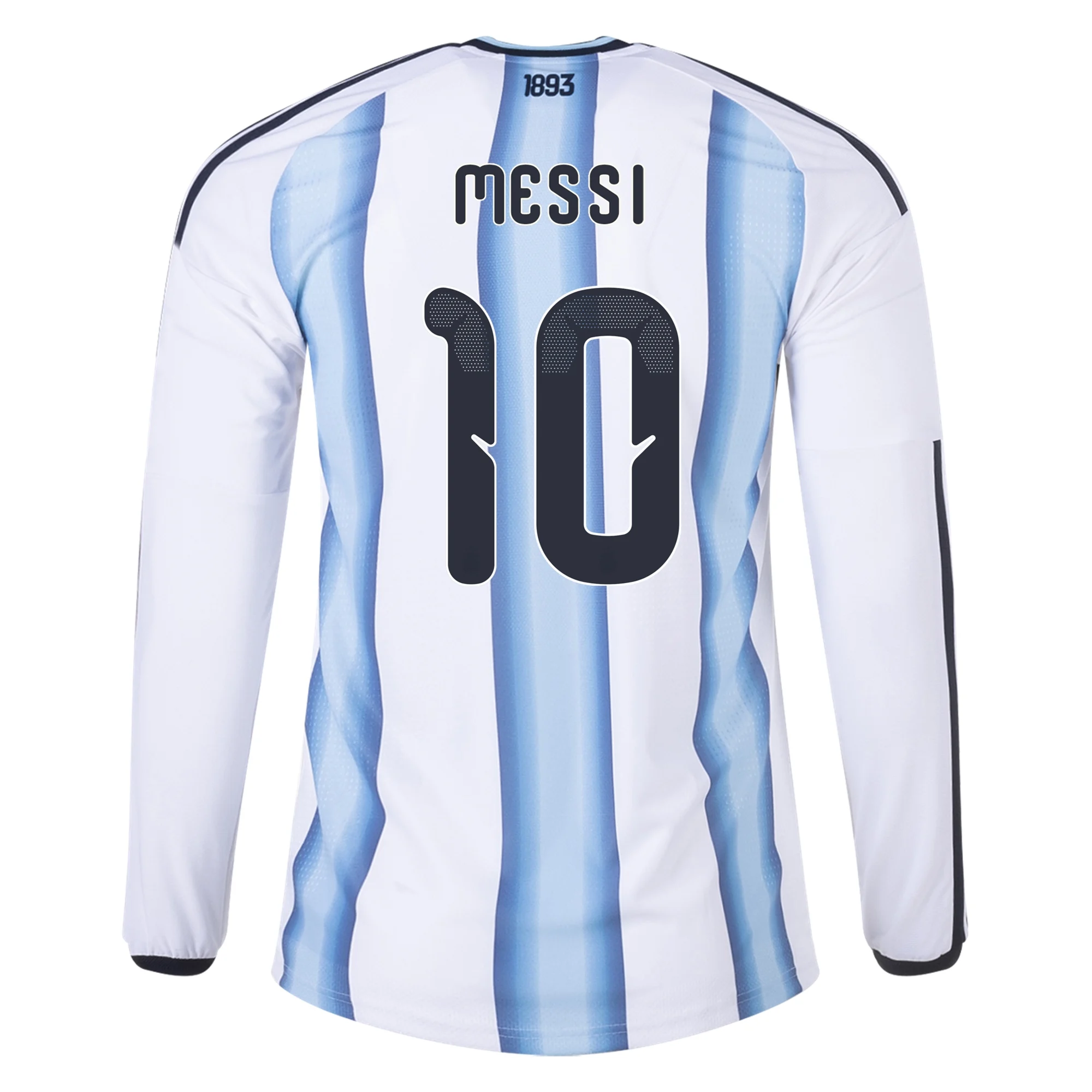 Lionel Messi Argentina 26/27 Long Sleeve Authentic Home Jersey by adidas