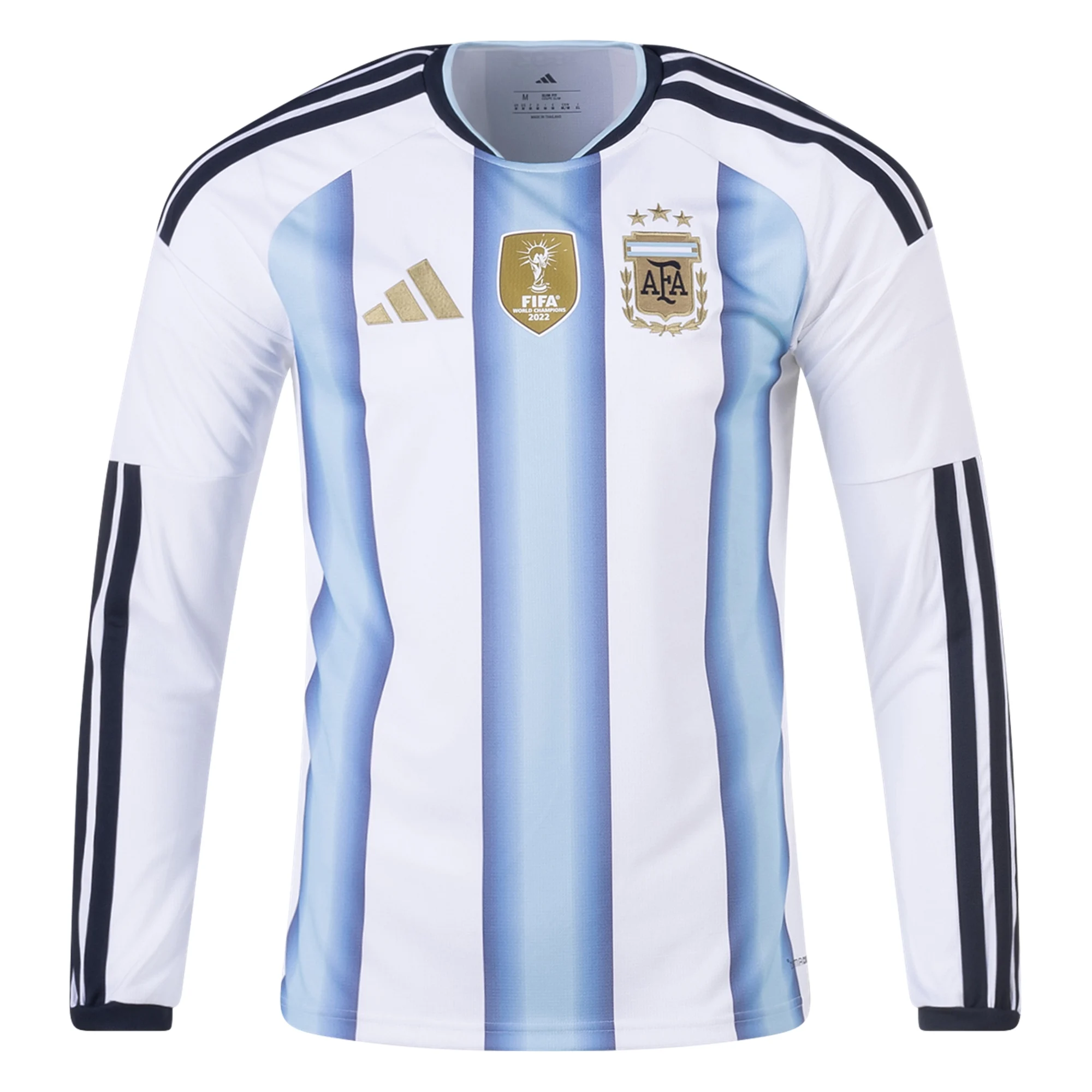 Argentina 26/27 Long Sleeve Authentic Home Jersey by adidas