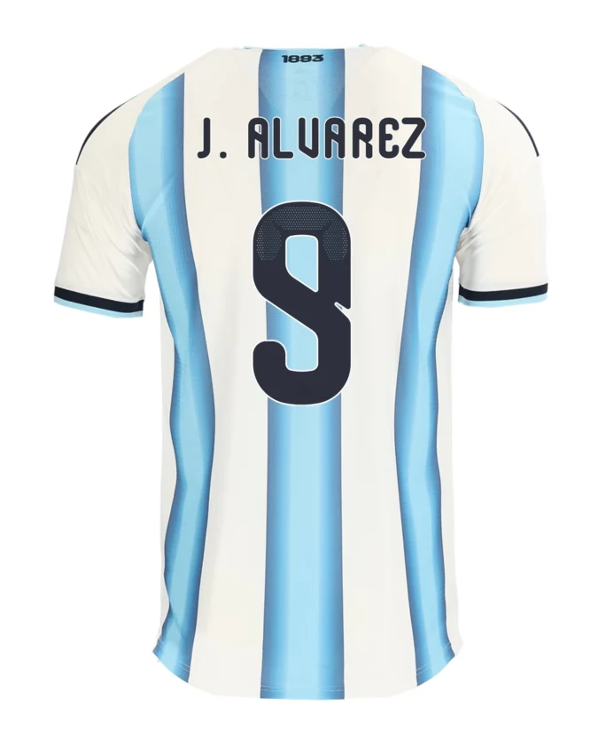 Julián Alvarez Argentina 26/27 Authentic Home Jersey by adidas