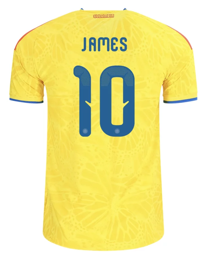 James Rodriguez Colombia 26/27 Authentic Home Jersey by adidas