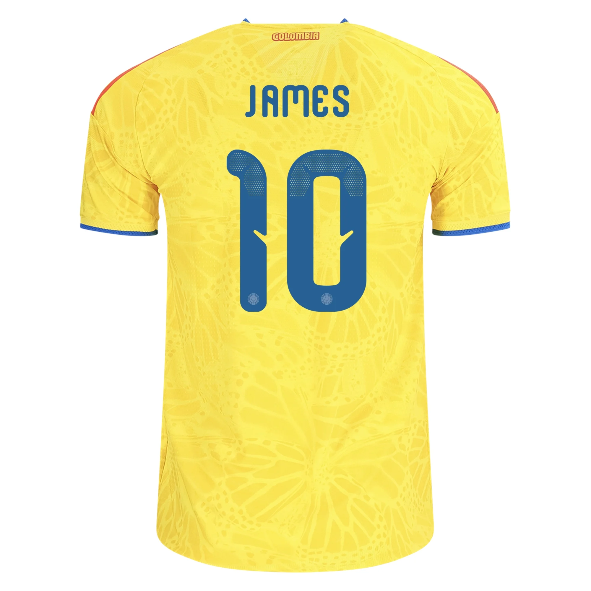 James Rodriguez Colombia 26/27 Authentic Home Jersey by adidas