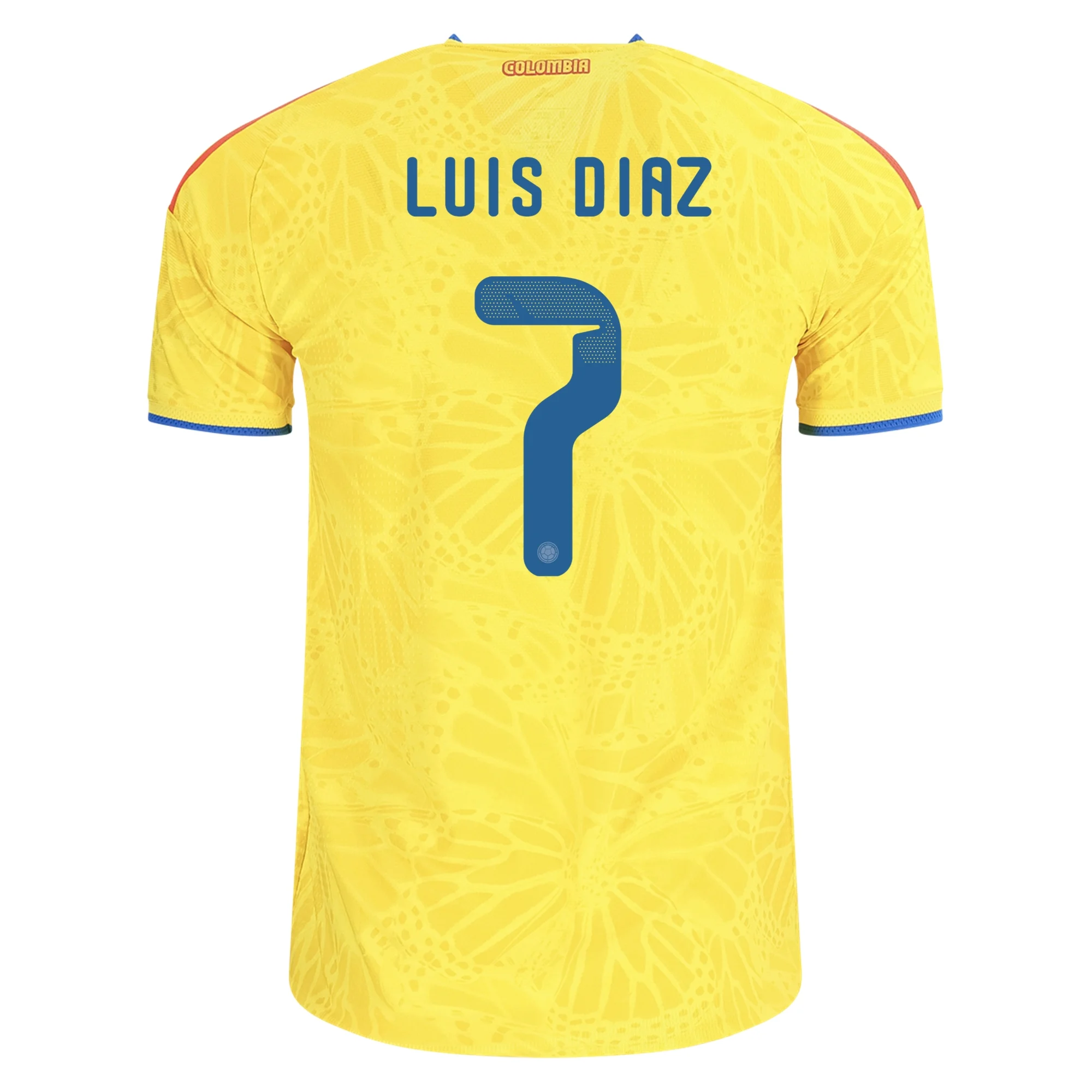 Luis Díaz Colombia 26/27 Authentic Home Jersey by adidas