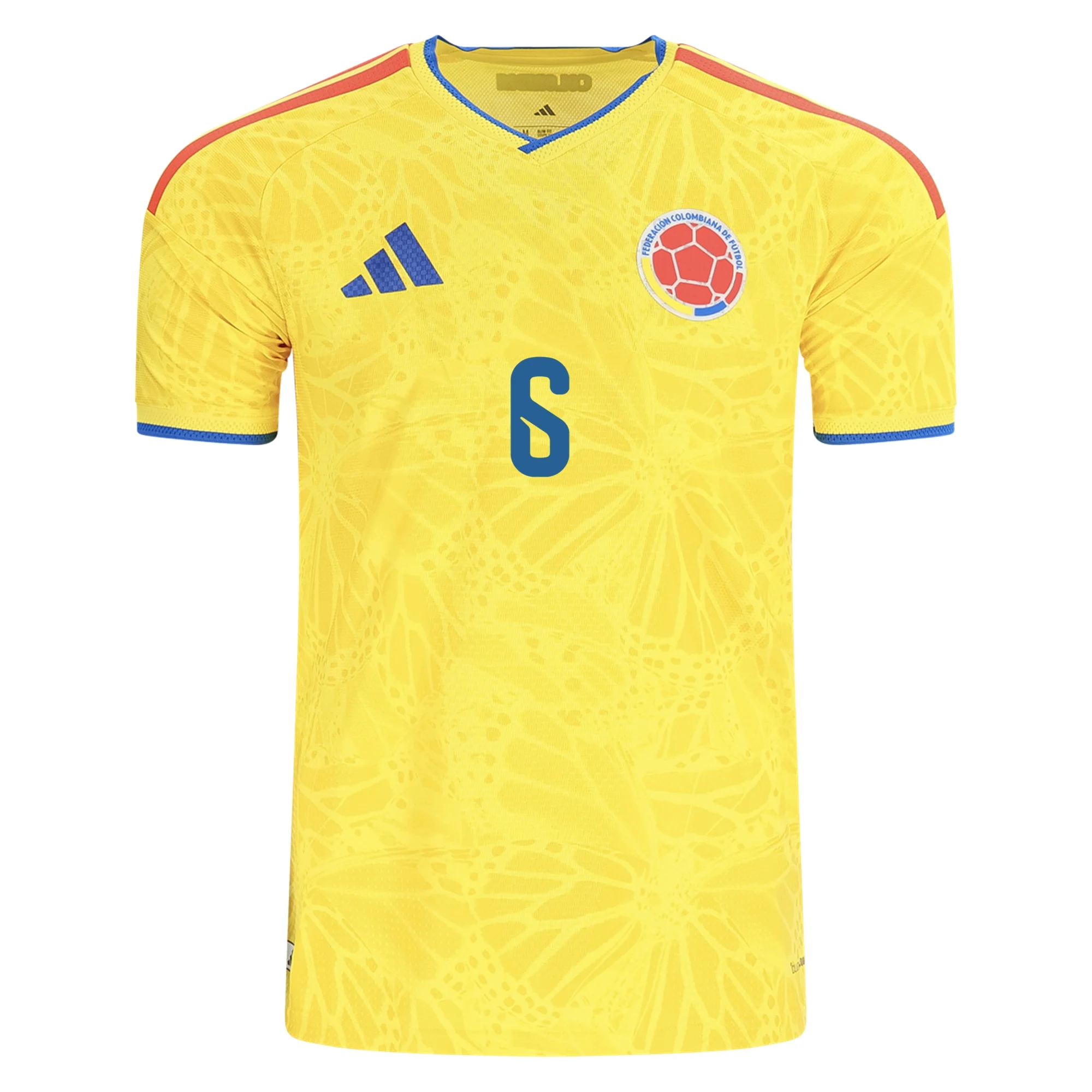 Richard Ríos Colombia 26/27 Authentic Home Jersey by adidas - Image 2