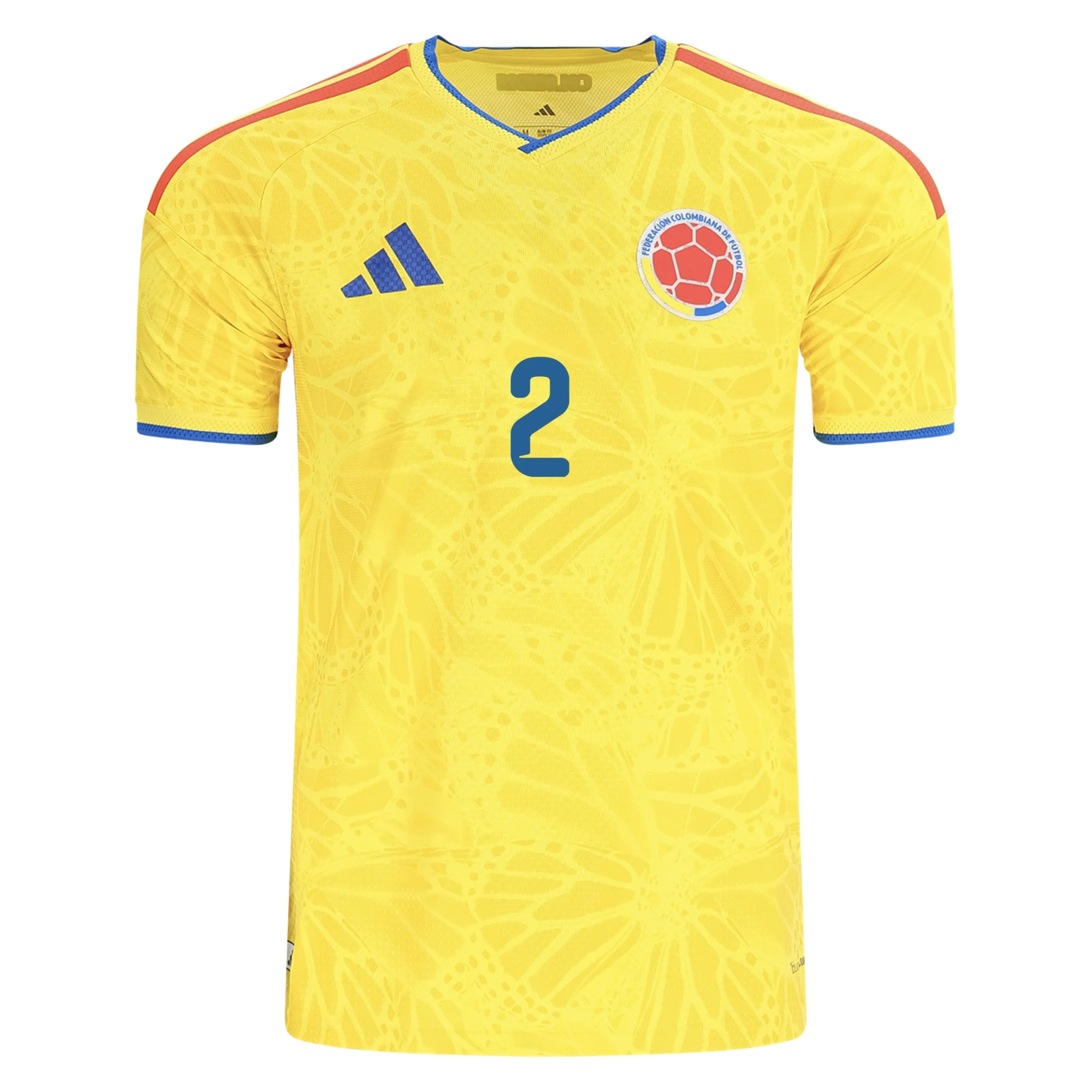 Daniel Muñoz Colombia 26/27 Authentic Home Jersey by adidas - Image 2