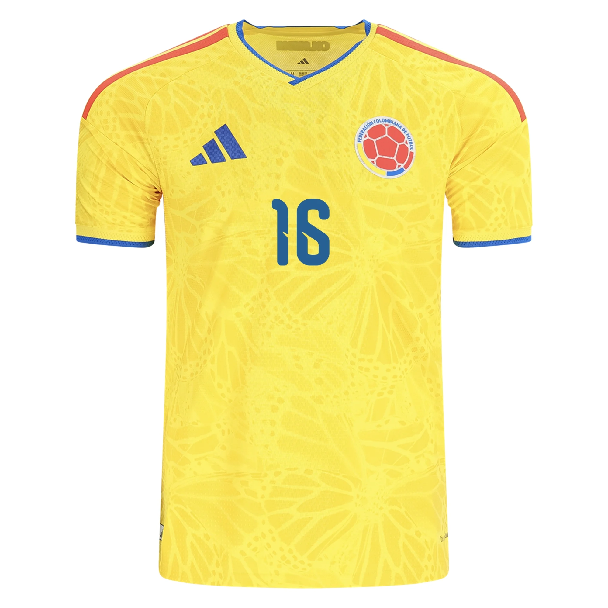 Jefferson Lerma Colombia 26/27 Authentic Home Jersey by adidas - Image 2