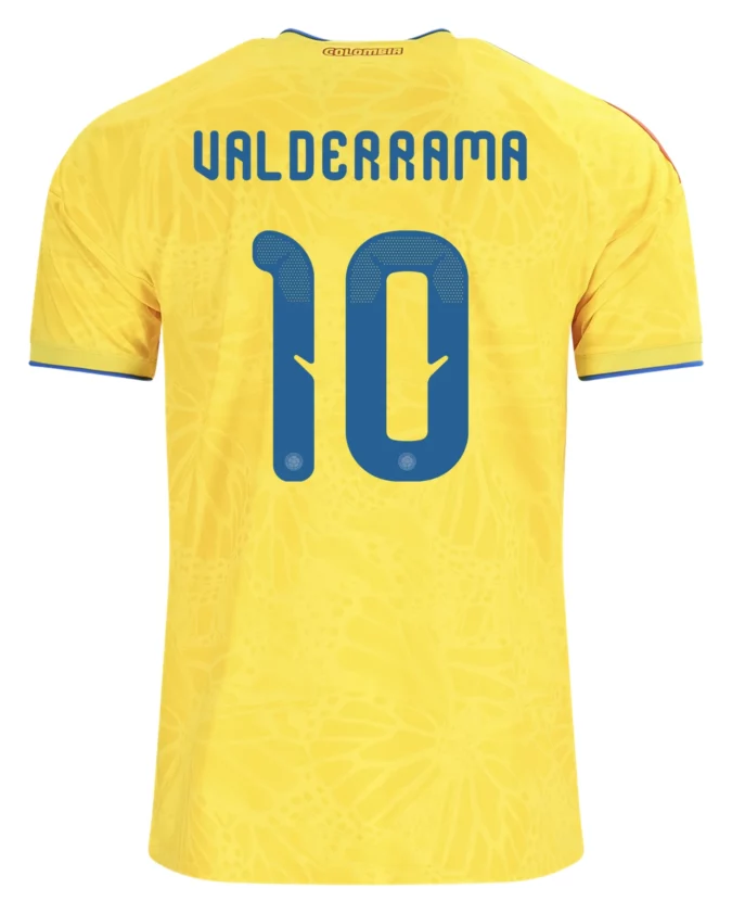 Carlos Valderrama Colombia 26/27 Home Jersey by adidas