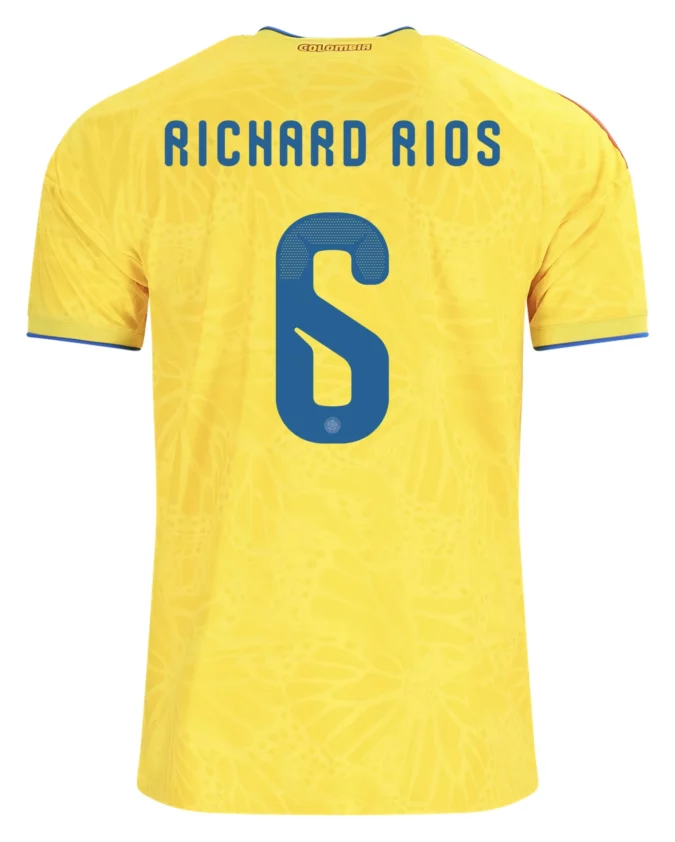 Richard Ríos Colombia 26/27 Home Jersey by adidas