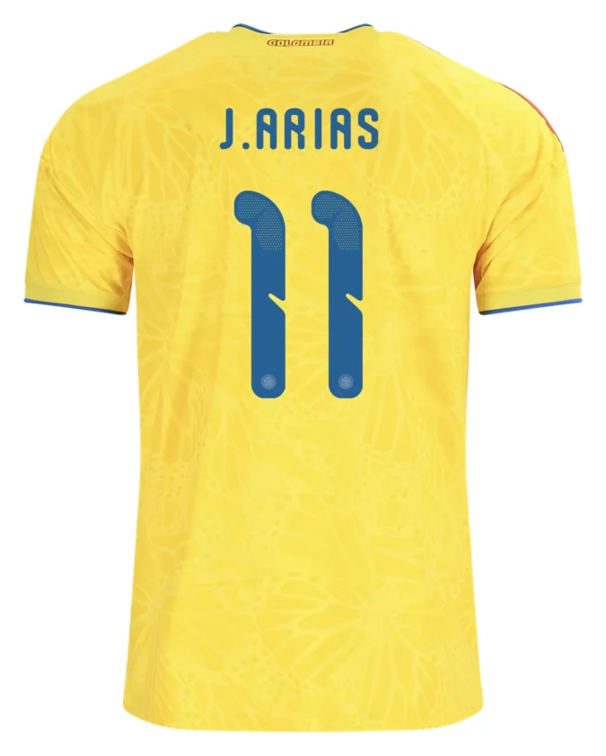 Jhon Arias Colombia 26/27 Home Jersey by adidas