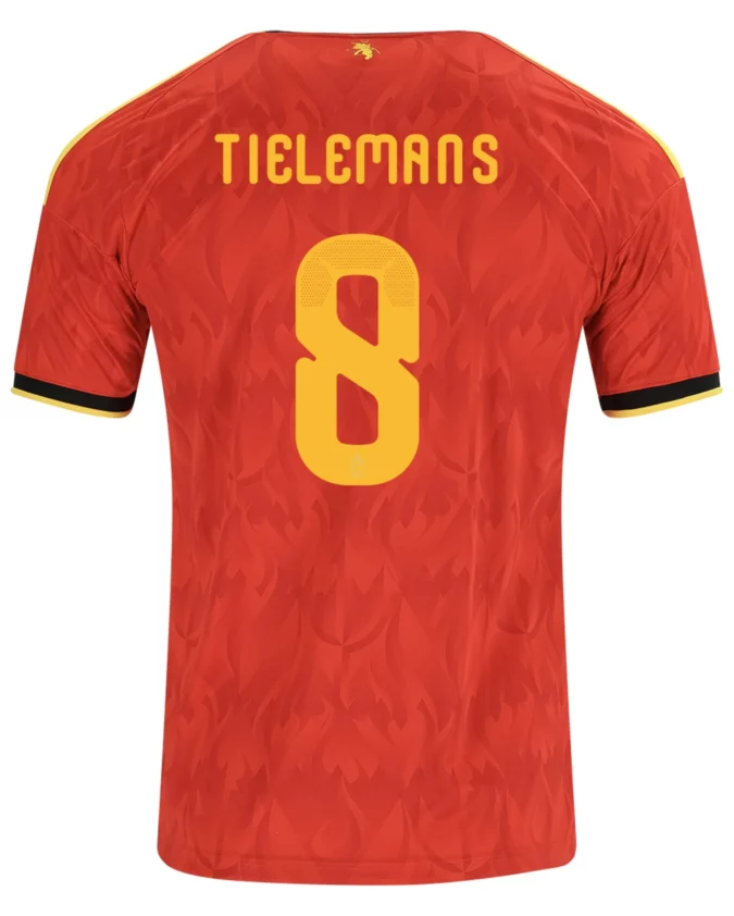 Youri Tielemans Belgium 26/27 Home Jersey