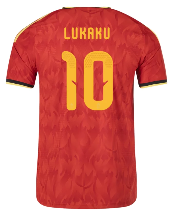 Romelu Lukaku Belgium 26/27 Authentic Home Jersey