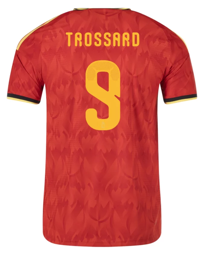 Leandro Trossard Belgium 26/27 Authentic Home Jersey