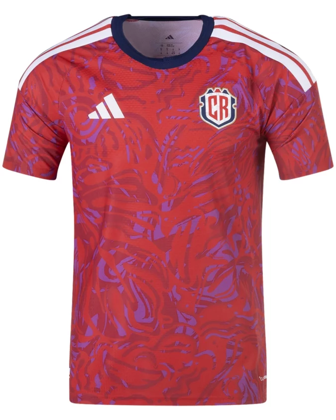 Costa Rica 26/27 Authentic Home Jersey