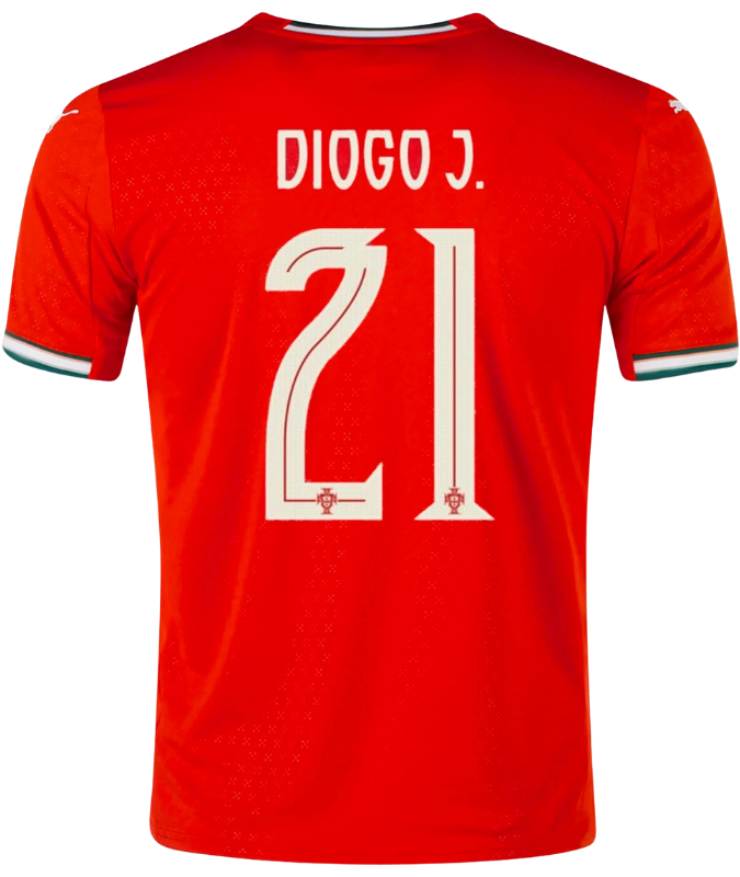 Diogo Jota Portugal 25/26 Home Jersey