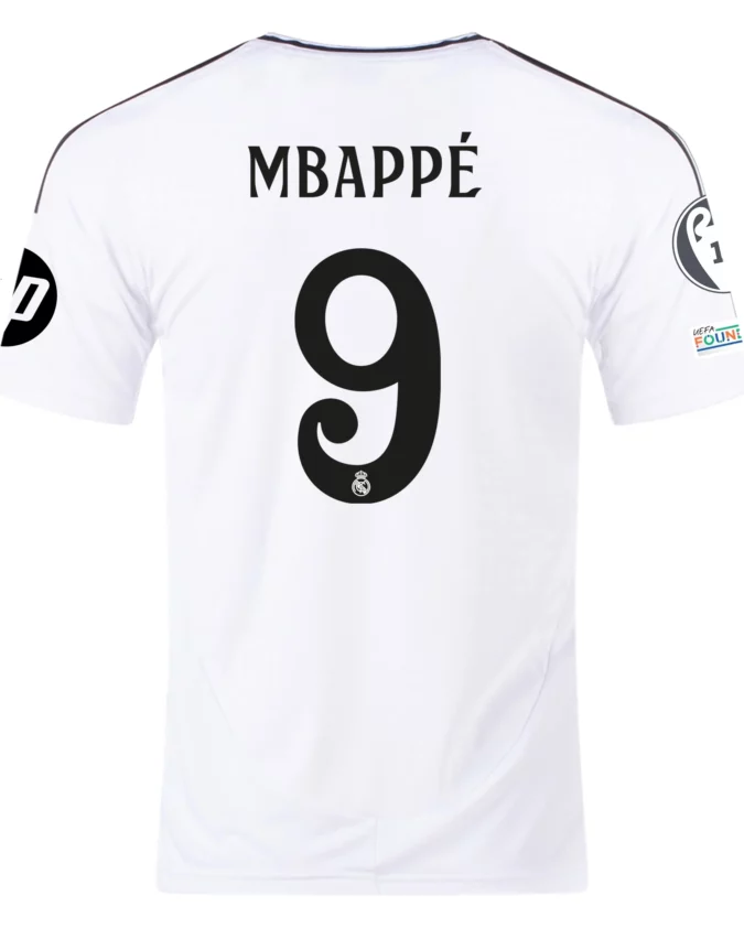 Kylian Mbappé Real Madrid 24/25 Home Jersey