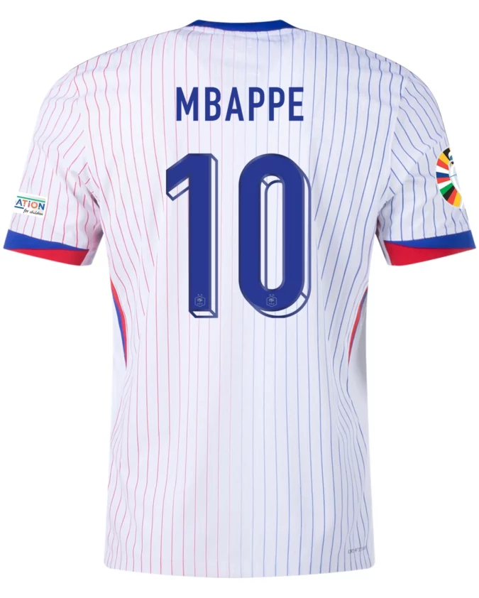 Kylian Mbappé France 24/25 Authentic Away