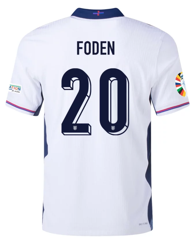 Phil Foden England 24/25 Authentic Home Jersey
